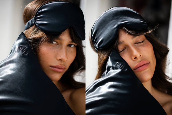 Black Contour Sleep Mask