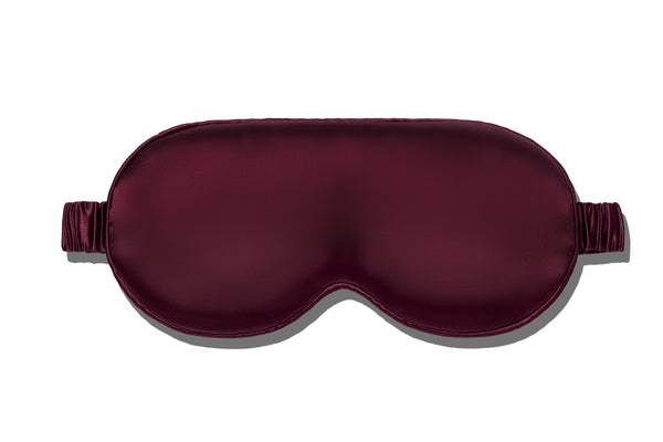 Crimson Contour Sleep Mask